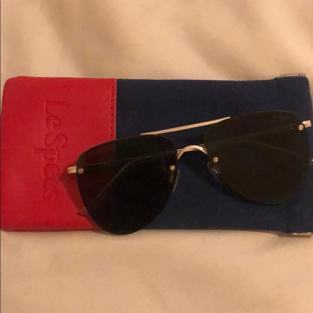 Le Specs Aviator Sunglasses